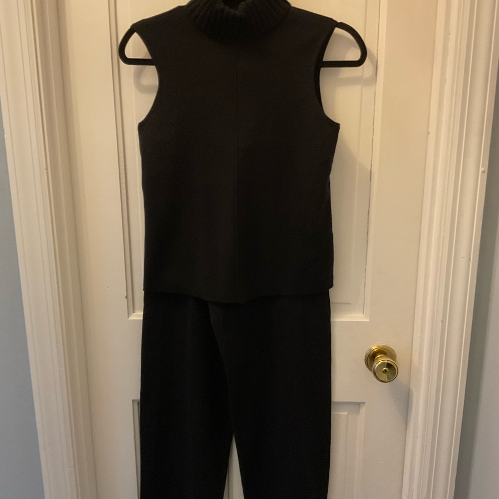 Elegant Black 2 piece pants set